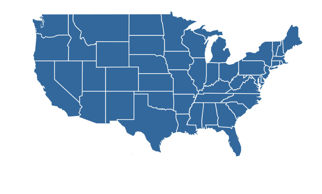 image of continental united states